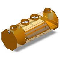Wastewater settling tank UTEP®LI