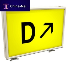 Information sign IR858Idirectionalstaticfor runway