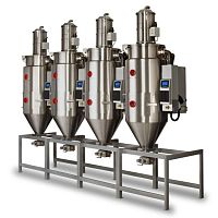 Dry air dryer DRYWELLbatchfor plasticsfor plastic pellets