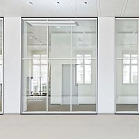 Removable partition R-PLATFORMglazeddouble-glazedcommercial