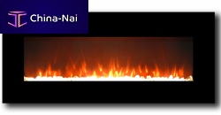 Electric fireplace ESSEX built-inSingle-sidedclosed hearth