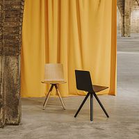 Contemporary chair LOTTUS SPIN indoorfabricoak