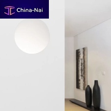 Recessed wall light fixture EGELEDroundplaster