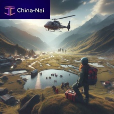 Droppable landing mat ATFLAGxxfor helicopter