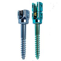 Thoracic-lumbar vertebra pedicle screw 0304-4520polyaxialmetallic