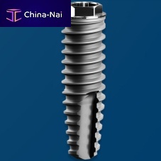 Conical dental implant Strong SWtitaniuminternal hexagonexternal hexagon