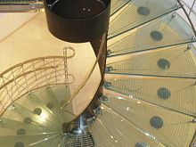 Laminated glass panel LAMIDUR®temperedtransparentfor step