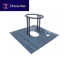 Painted metal tree guard SIDE