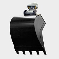 Standard tooth bucket for excavators