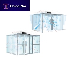 Clean room stainless steelaluminum framelaminar flow