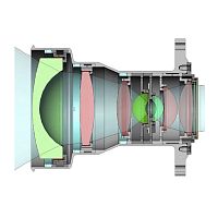UV telescope objective ruggedSWIR