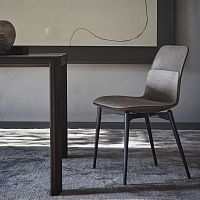 Contemporary chair BARBICANindoorfabricleather
