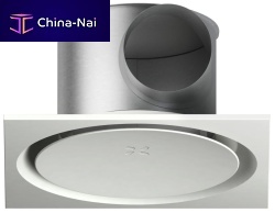 Circular air diffuser TWISTEDceiling