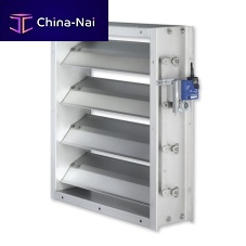 Flow control air damper JZ-LL-ALpressure-controlshut-offautomatic