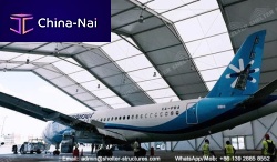 Aircraft hangar 40x40m temporaryfor airport