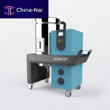 Dry air dryer SOMOS® RDMbatchfor plastic pelletsmobile