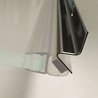 PVC sealing profile GUARNIZIONIfor showerfor swing shower doorsU-shaped