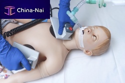 Pediatric training manikin ARTHURfor general careauscultationintubation