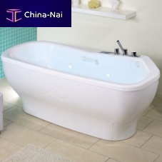 Hydromassage bathtub with chromotherapy lamps Vis  vis & SoleMiowith sonotherapy speakers