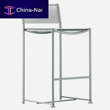 Contemporary bar chair GREEN / 204_O outdoorPVCstainless steel base