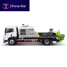Mobile truck-mounted concrete pump 10022Rfor construction