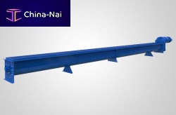 Screw conveyor troughtransport