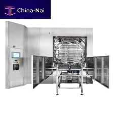 Medical sterilizer FOWsuperheated waterfront-loadingfloor-standing