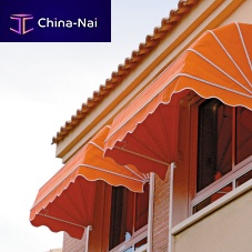 Basket awning ARUBAmanualwhite