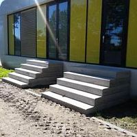 Concrete step