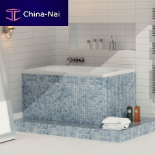 Hydromassage bathtub AGADIRwhirlpoolacrylicwhite