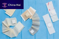 Sterile wound dressing hemostatic
