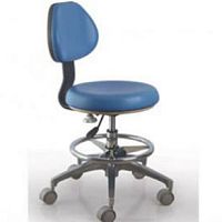 Dental stool doctor's officewith backrest