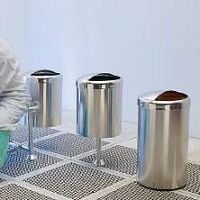 Stainless steel waste bin WR-300 seriesindustrial wastefor clean rooms