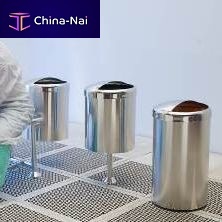 Stainless steel waste bin WR-300 seriesindustrial wastefor clean rooms