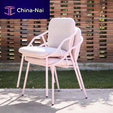 Contemporary chair NANSAoutdoorfabricaluminum base