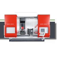 CNC milling-turning center universal3-axisspindle