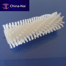 Cylindrical brush cleaning