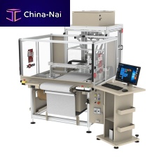 Robotic assembly station FOTONICA 4.2textileopticallinear