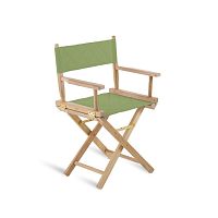 Contemporary chair Ginger outdoorfabricteak base