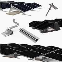 Steel fastening system EM-HOO.ATB.1for railingsolar shadingexterior