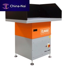 Suction welding table with filter