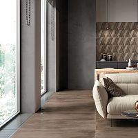 Indoor tile IT'S DIFFERENToutdoorliving roomwall