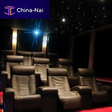 Fabric cinema seating home cinemahomeblack