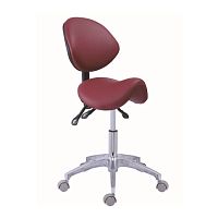 Dental stool GD-DTS10height-adjustablewith backreston casters