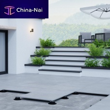 PP raised floor pedestal LEVEL DUO MAXIoutdooradjustablestackable