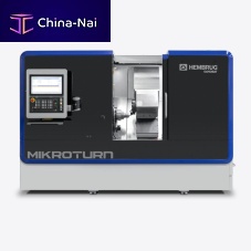 CNC turning center Mikroturn®hydrostatic2-spindlefor long workpieces