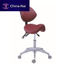 Dental stool GD-DTS10height-adjustablewith backreston casters