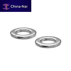 Washer with ventilation groove SWAS-VFroundflatstainless steel