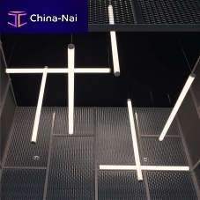 Horizontal light fixture IRIS HORIZONTAL 360hangingsurface mountedrecessed