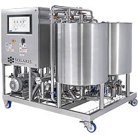 Ultrafiltration filtration system TFF TYTANlaboratoryfor the pharmaceutical industryon casters